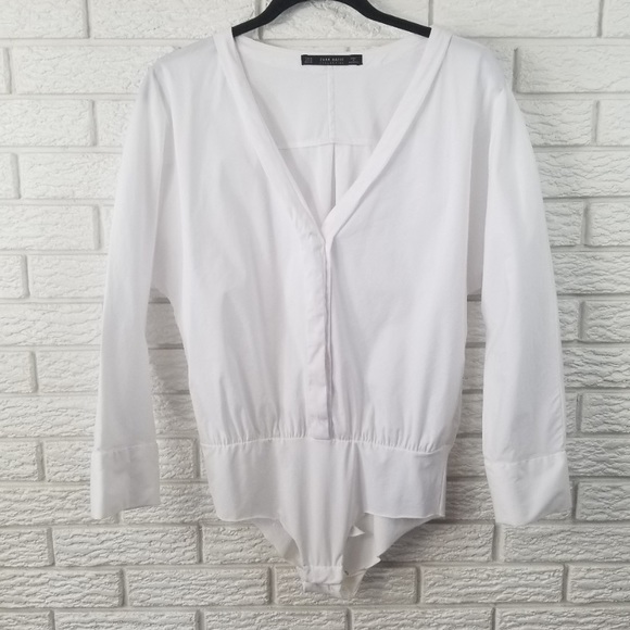 Zara Poplin Bodysuit - Picture 4 of 6